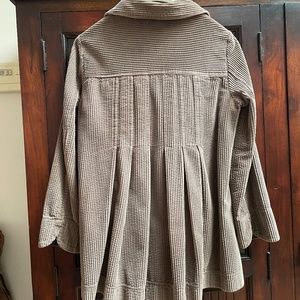 J Jill corduroy jacket in fawn color, Petite small.